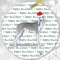 Saluki "Happy Howlidays" Ornament