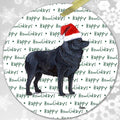 Schipperke "Happy Howlidays" Ornament