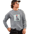 Standard Schnauzer Happy Howlidays Text - Adult Unisex Long Sleeve T-Shirt