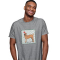 Chinese Shar-Pei Happy Howlidays Text - Adult Unisex T-Shirt