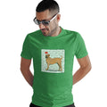Chinese Shar-Pei Happy Howlidays Text - Adult Unisex T-Shirt