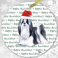Shih Tzu "Happy Howlidays" Ornament
