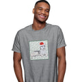 Siberian Husky Happy Howlidays Text - Adult Unisex T-Shirt