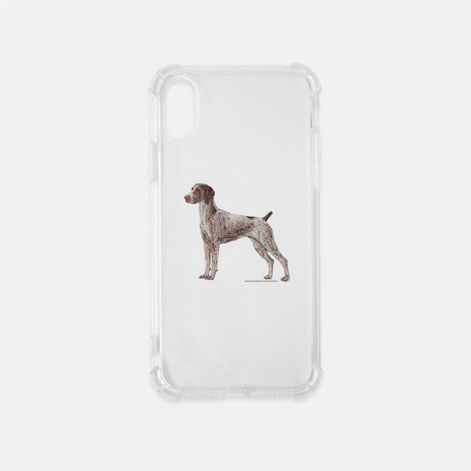German Shorthaired Pointer Clear Phone Case
