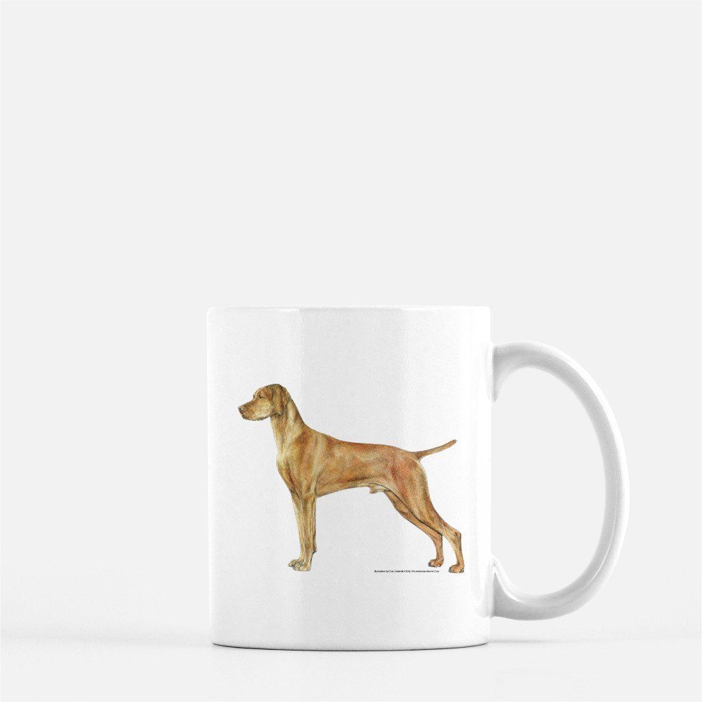 Vizsla mug top