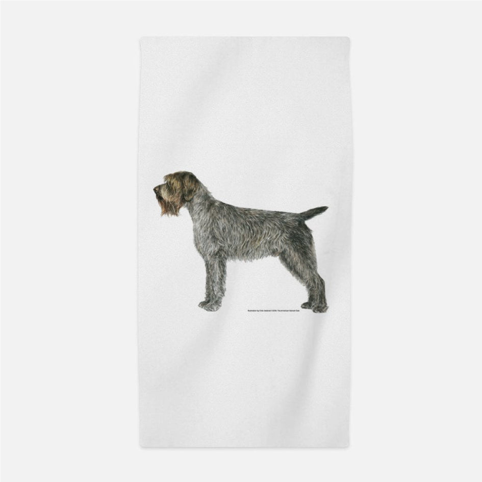 Wirehaired Pointing Griffon Beach Towel