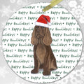 Sussex Spaniel "Happy Howlidays" Ornament