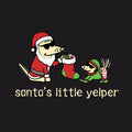 Santa's Little Yelper - Ladies Plus V-Neck Tee
