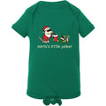 Santa's Little Yelper Infant Onesie