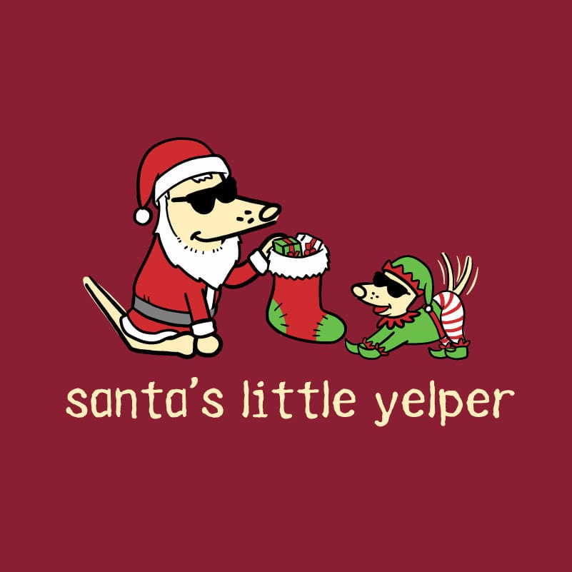 Santa's Little Yelper - Classic Long-Sleeve T-Shirt