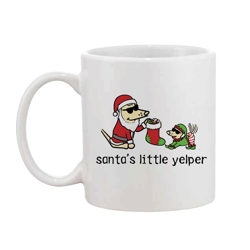 Santa's Little Yelper - Coffee Mug