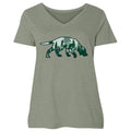 Scent Work - Ladies Plus V-Neck Tee