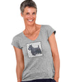 Scottish Terrier Love Text - Women's V-Neck T-Shirt