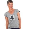 Scottish Terrier Puppy Love Text - Women's V-Neck T-Shirt