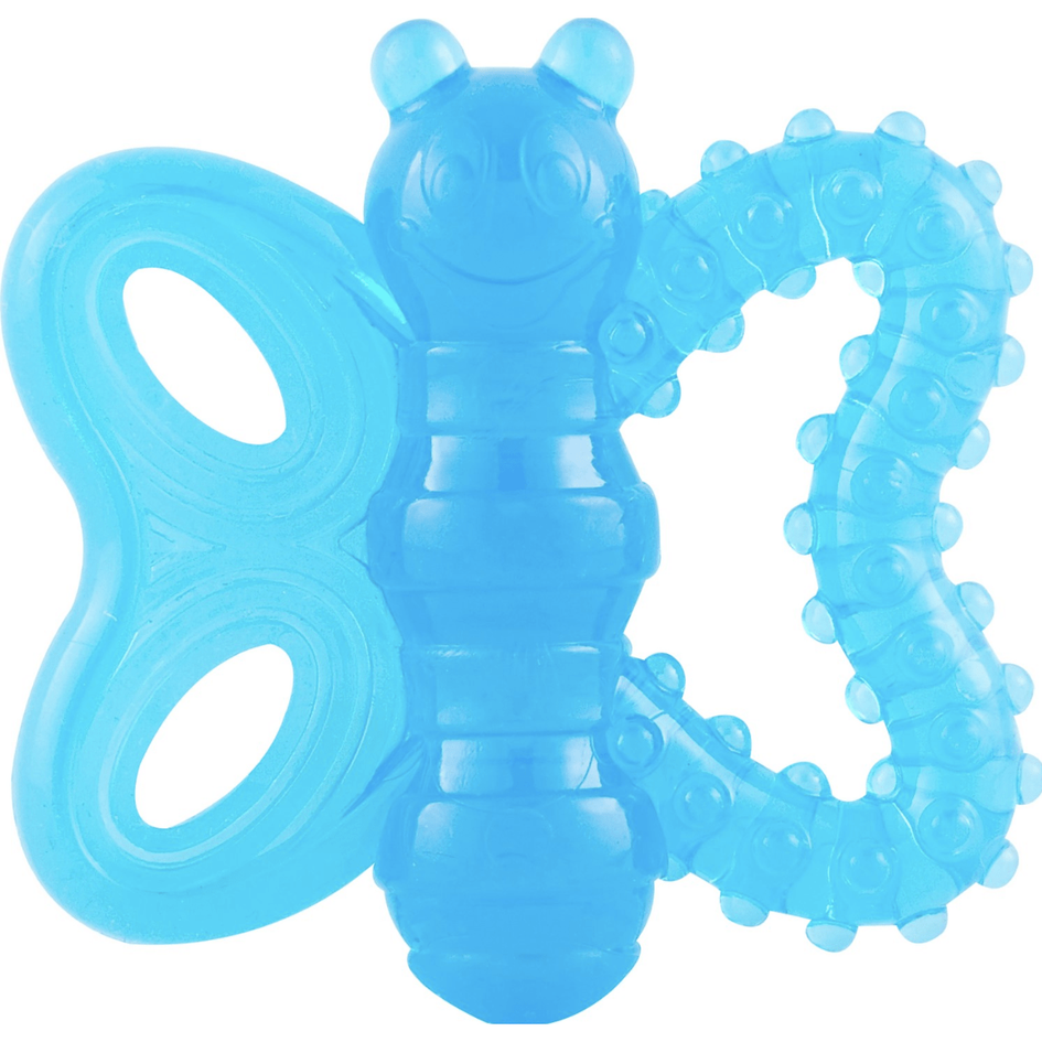 JW Pet Play Place Butterfly Puppy Teether, Color Varies