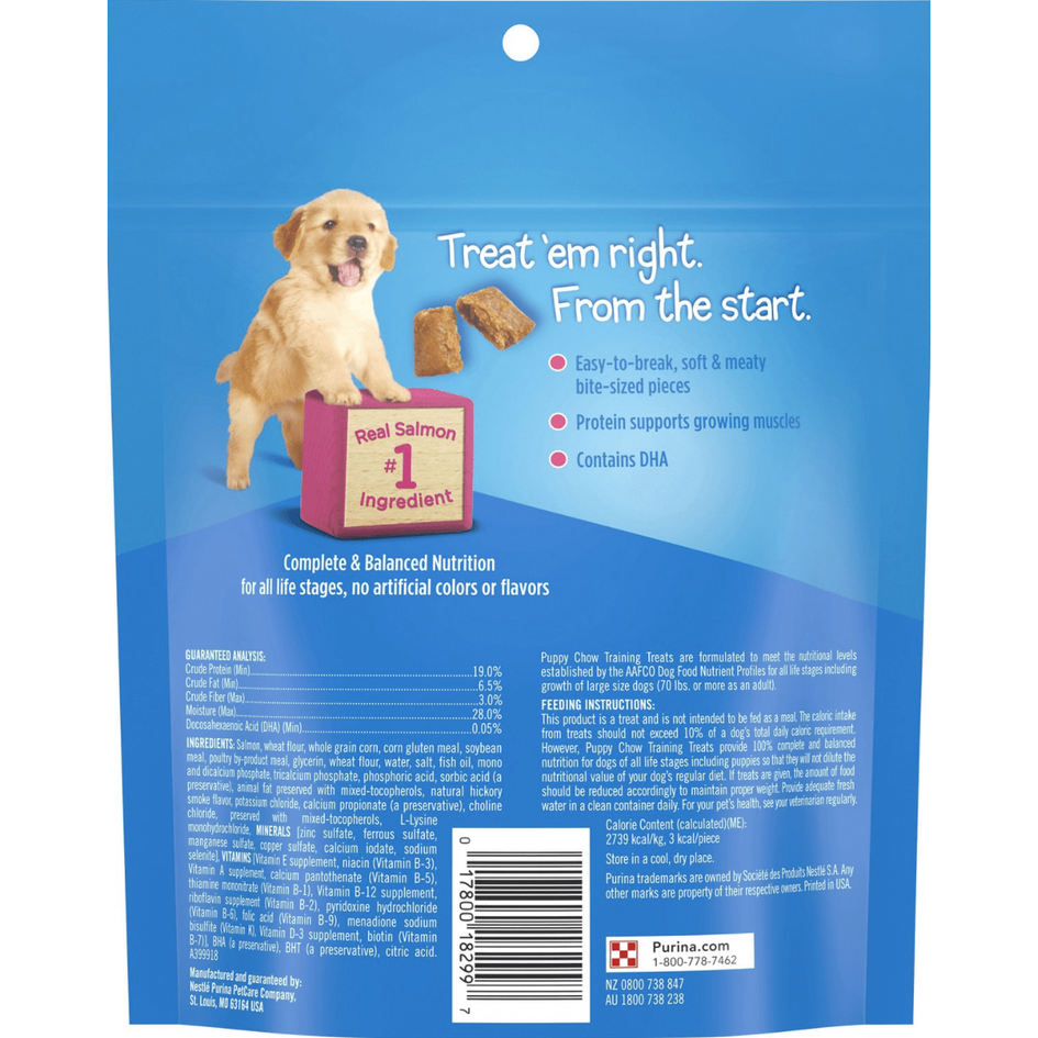 Puppy Chow Healthy Start Salmon Flavor Training Dog Treats AKC Shop