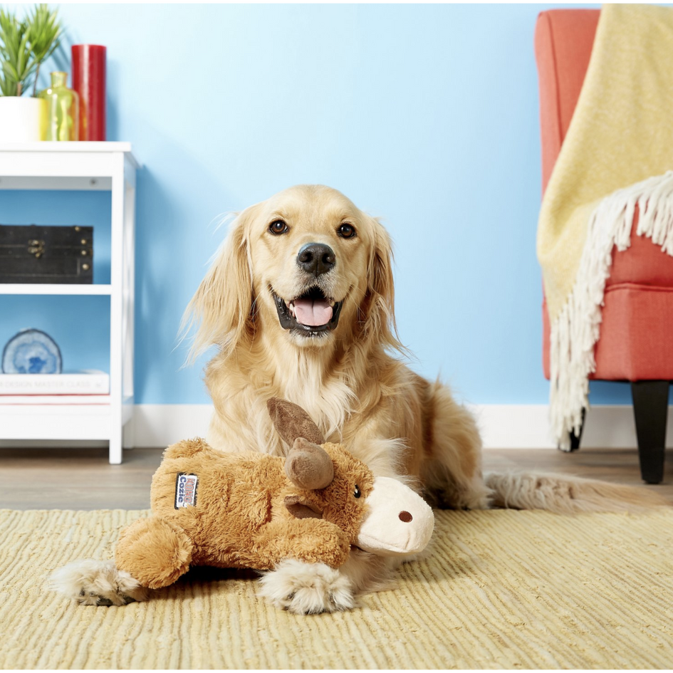 KONG Cozie Marvin the Moose Plush Dog Toy AKC Shop