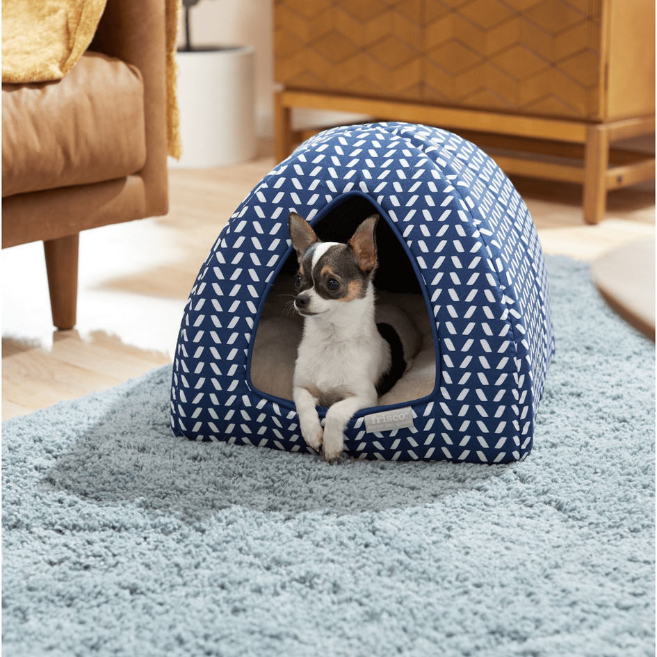 Large dog igloo bed best sale