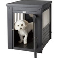New Age Pet ecoFLEX Single Door Furniture Style Dog Crate & End Table