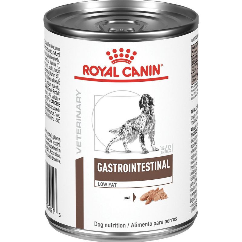 Royal Canin Veterinary Diet Gastrointestinal Low Fat Canned Dog Food, 13.6-oz can, case of 24