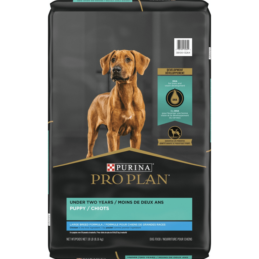 Purina Pro Plan Puppy Large Breed Chicken & Rice Formula with Probioti ...