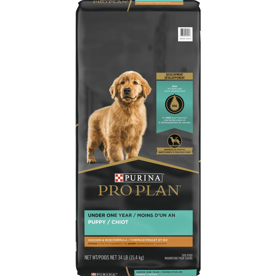Purina Pro Plan Puppy Chicken & Rice Formula Dry Dog Food