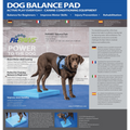 FitPAWS Dog Balance Pad, Blue