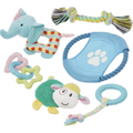 Frisco Puppy Dog Toy Bundle, 6-Pack