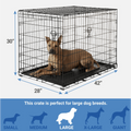 Frisco Fold & Carry Double Door Collapsible Wire Dog Crate