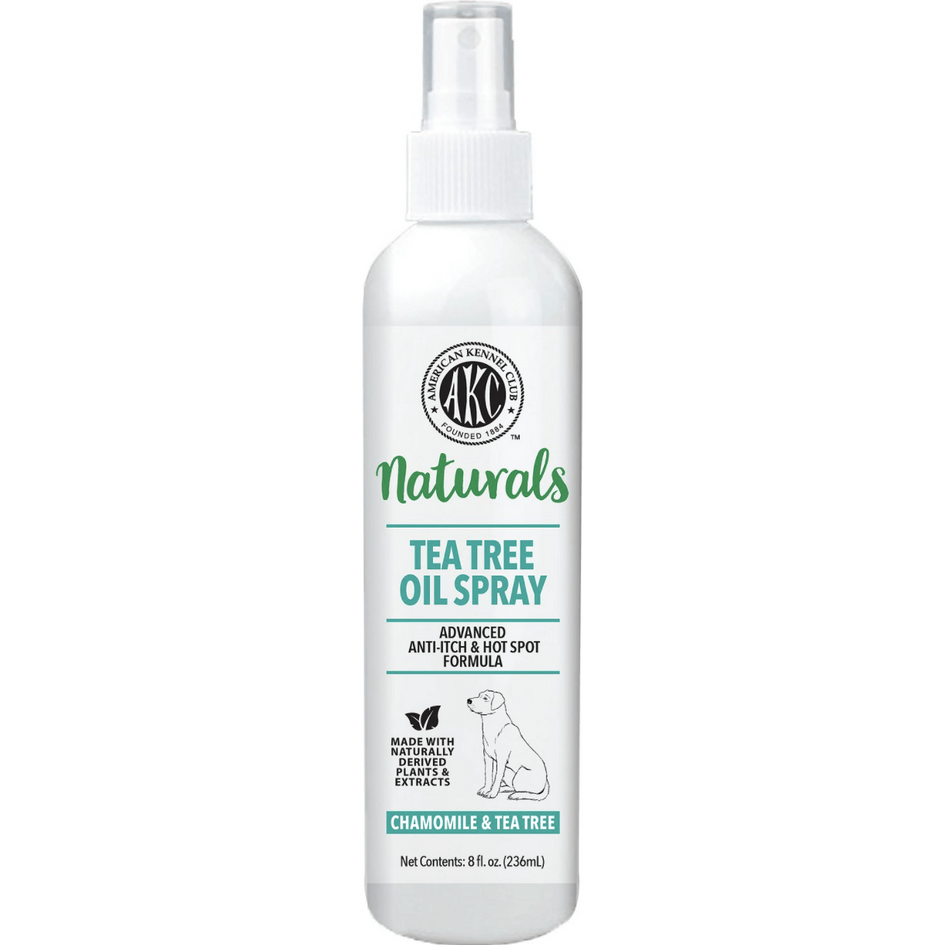 American Kennel Club Naturals Tea Tree Oil Dog Anti-Itch & Hotspot Spray, 8-oz bottle