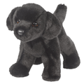 Douglas Black Labrador Plush Stuffed Animal 10"