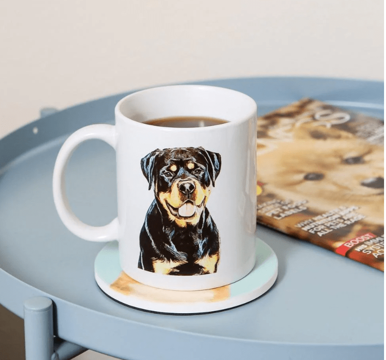 Custom Dog Mug - Classic Design