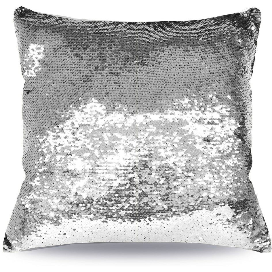 Custom Dog Sequin Pillow - Elegant Design