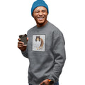 Shetland Sheepdog Love Text - Adult Unisex Crewneck Sweatshirt