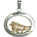 Shetland Sheepdog Sterling & 14k Gold Jewelry
