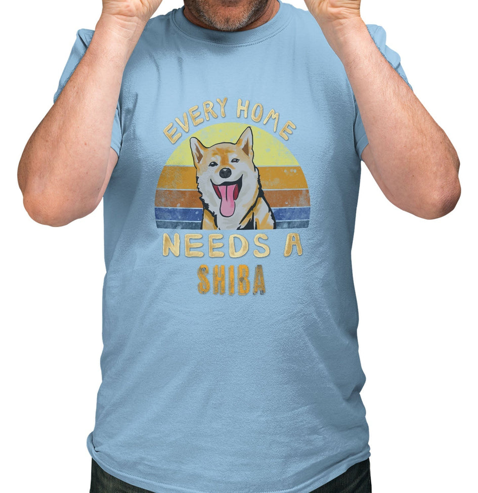 Every Home Needs a Shiba Inu - Adult Unisex T-Shirt
