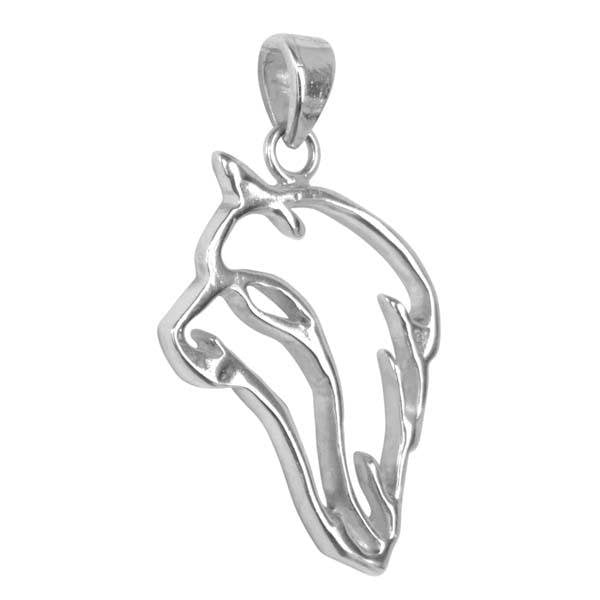 Silky Terrier  Sterling Silver Cut Out Pendants