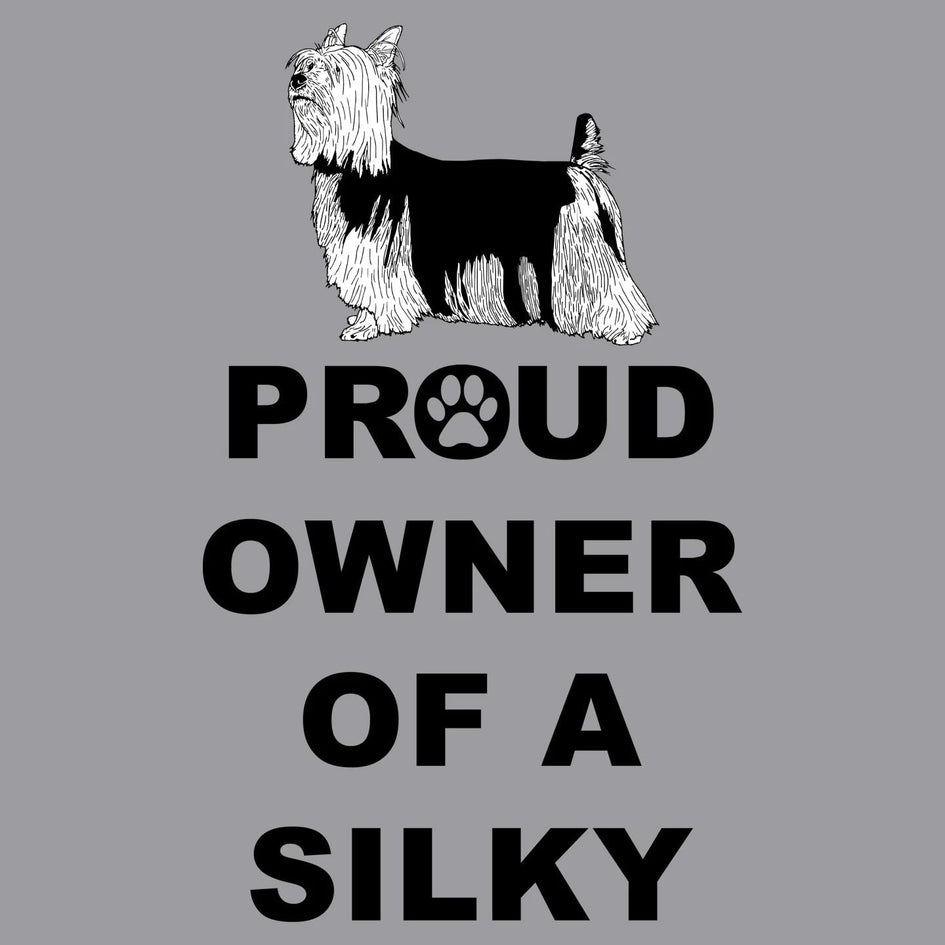 Silky Terrier Proud Owner - Adult Unisex Crewneck Sweatshirt
