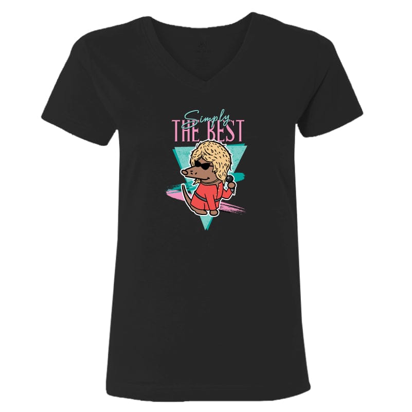 Simply The Best - Ladies T-Shirt V-Neck
