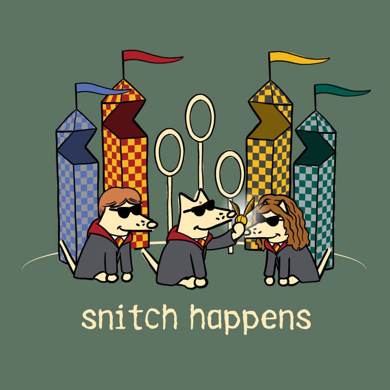 Snitch Happens - Classic Long-Sleeve T-Shirt
