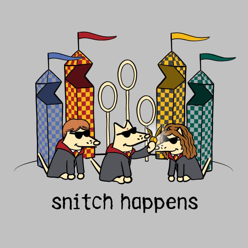 Snitch Happens - Ladies T-Shirt V-Neck