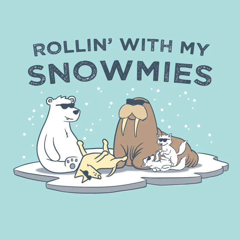 Rollin With My Snowmies - Classic Long-Sleeve T-Shirt