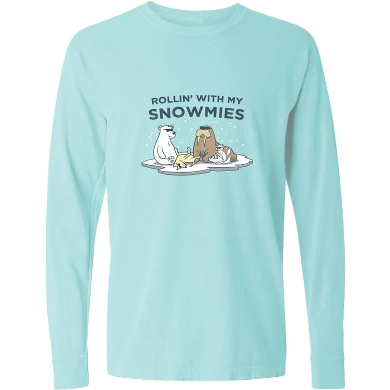 Rollin With My Snowmies - Classic Long-Sleeve T-Shirt