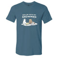 Rollin With My Snowmies - Lightweight Tee