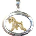 Soft Coated Wheaten Terrier Sterling & 14k Gold Jewelry