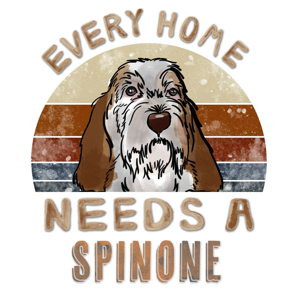 Every Home Needs a Spinone Italiano - Women's V-Neck T-Shirt