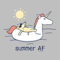 Summer AF - Ladies T-Shirt V-Neck