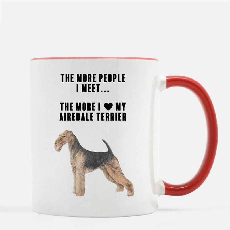 Airedale Terrier Love Coffee Mug