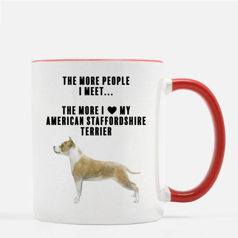 American Staffordshire Terrier Love Coffee Mug
