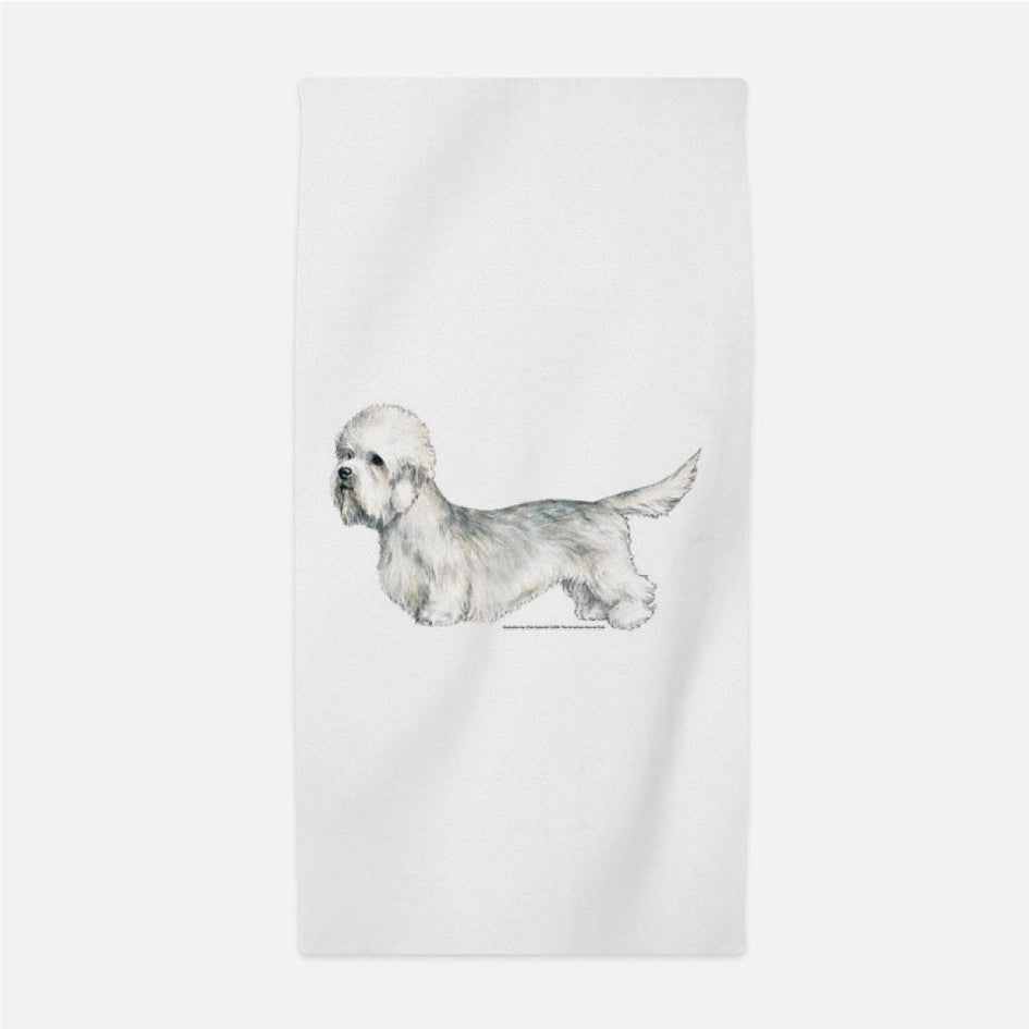 Dandie Dinmont Terrier Beach Towel